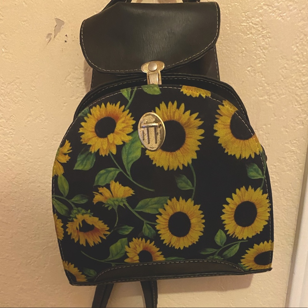 Sunflower Mini Backpack